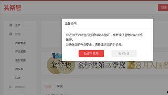 如何收到今日头条验证,今日头条验证收到的便捷指南